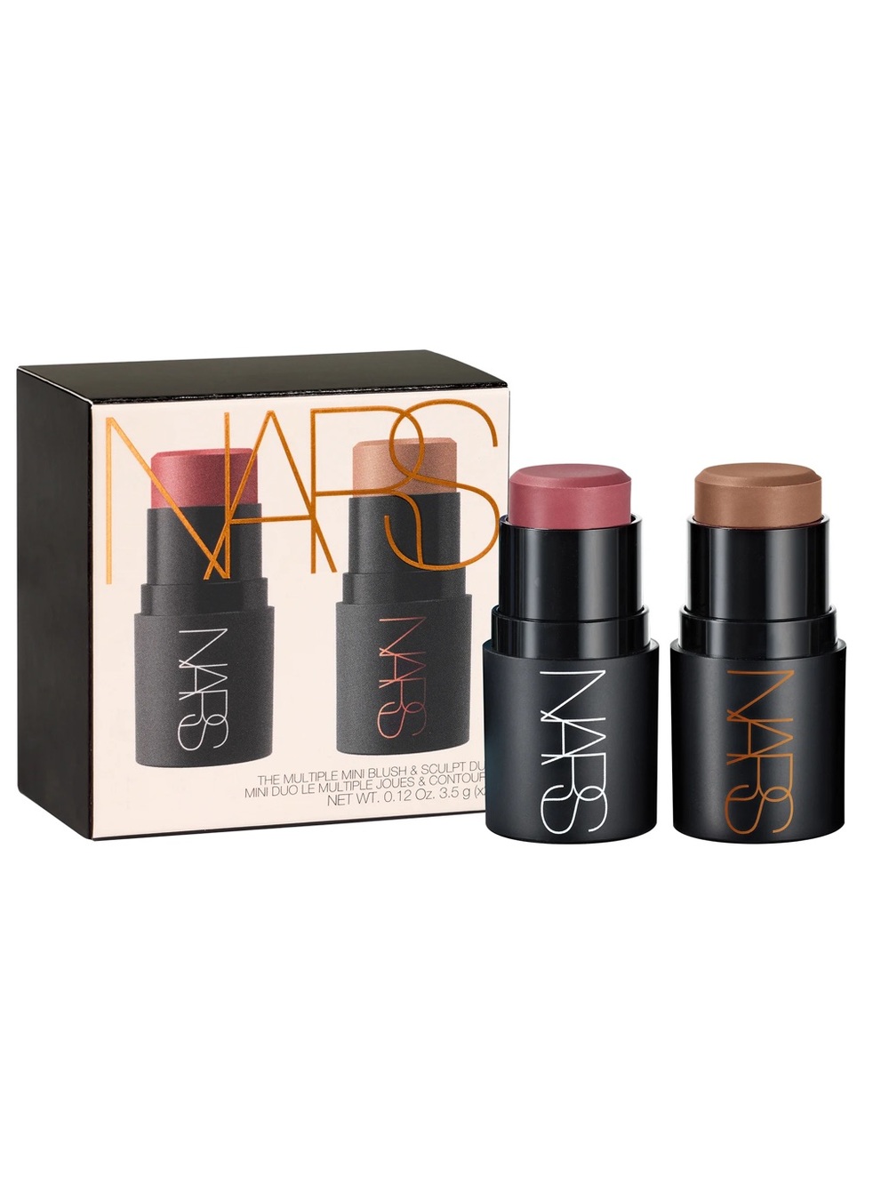 Nars The Multiple Mini Blush & Sculpt Duo Dolce Vita Laguna Brand New in Box